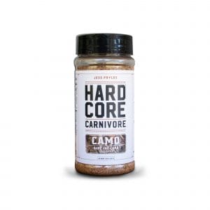 Hardcore Carnivore Camo Game and Lamb Seasoning