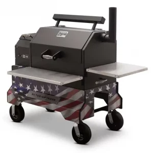 Yoder YS 640S American Flag Wrap