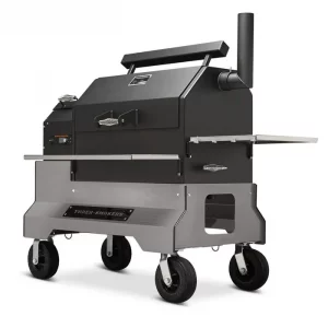 Yoder Smokers YS640S Pellet Grill w/Comp Cart - SILVER