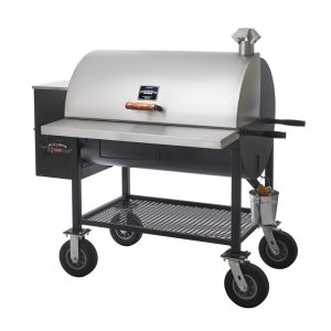 Pitts and Spitts Maverick 1250 Wood Pellet Grill w/8" Wheel Upgrade