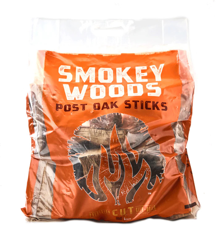 Smokey Woods 8" All Natural POST OAK Cooking Logs 1728 cu in.