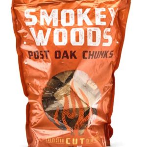 Smokey Woods All Natural Post Oak Wood Smoking Chunks 350 cu in”
